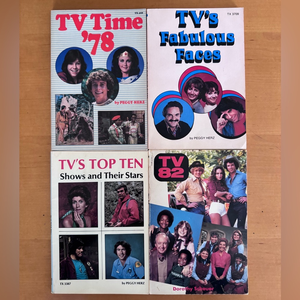 1977-1982 TV Shows Book lot